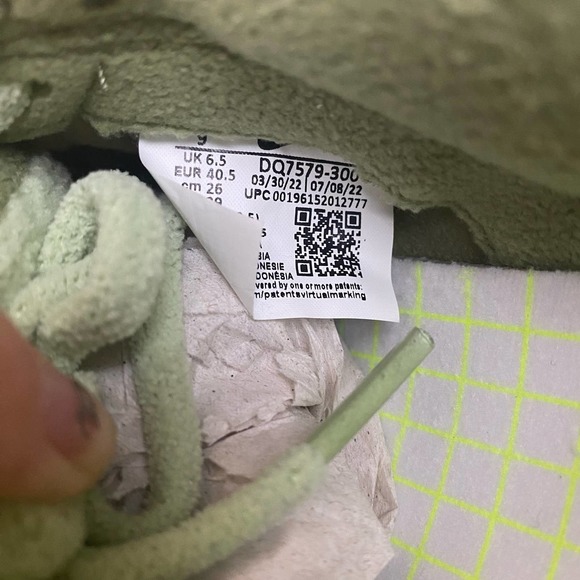 Nike Dunk Low Green Fleece - DQ7579-300 - Picture 14 of 16